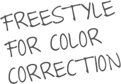 Freestyle for color correction